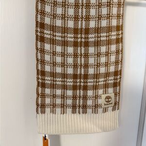 Timberland Orange and White Tag